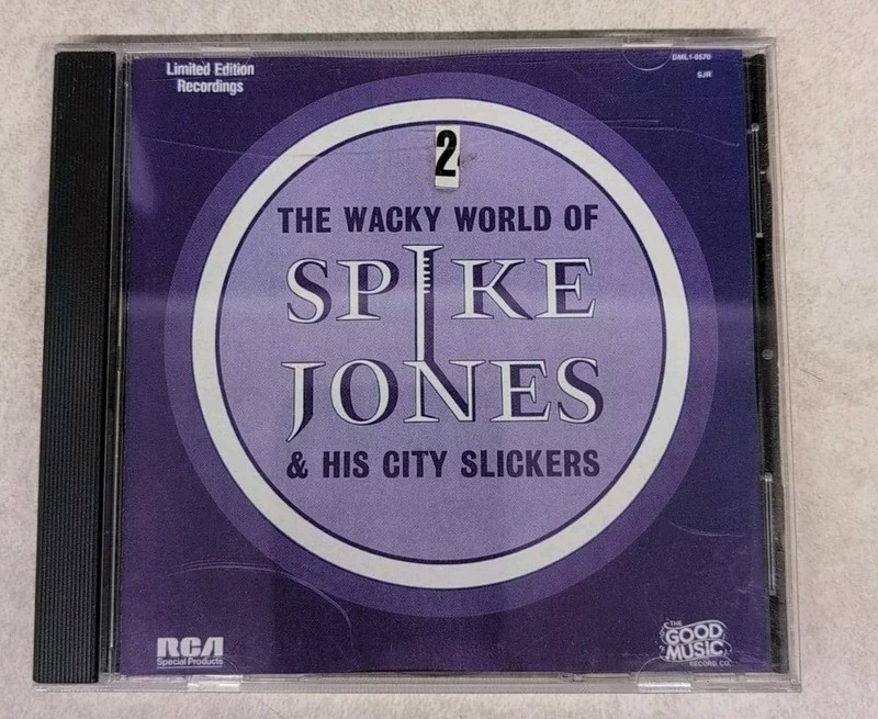 The Wacky World of Spike Jones & His City Slickers CD – 1982 *Buy 2 Get 1 Free*