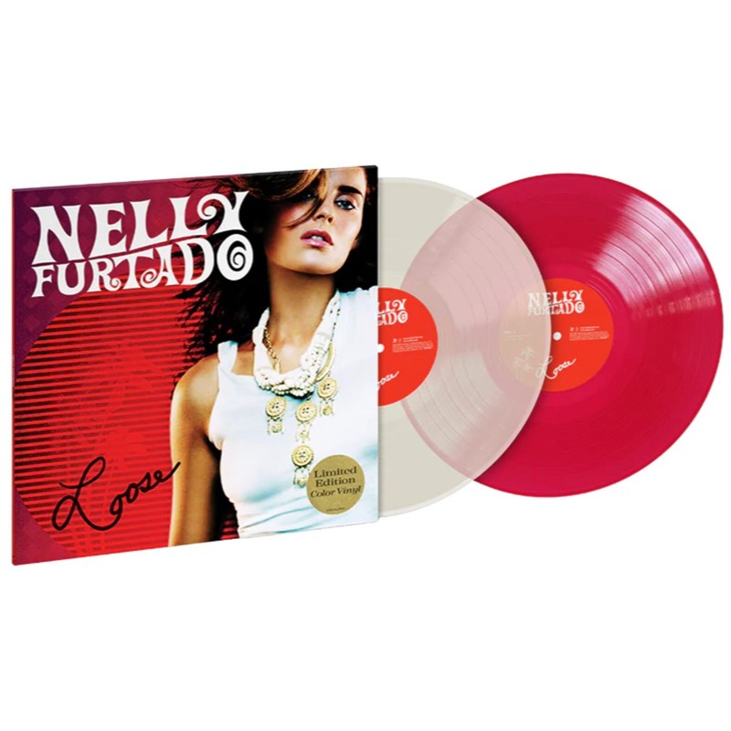 Nelly Furtado - Loose Limited Edition Red & White Color Vinyl 2 LP - NEW SEALED gallery