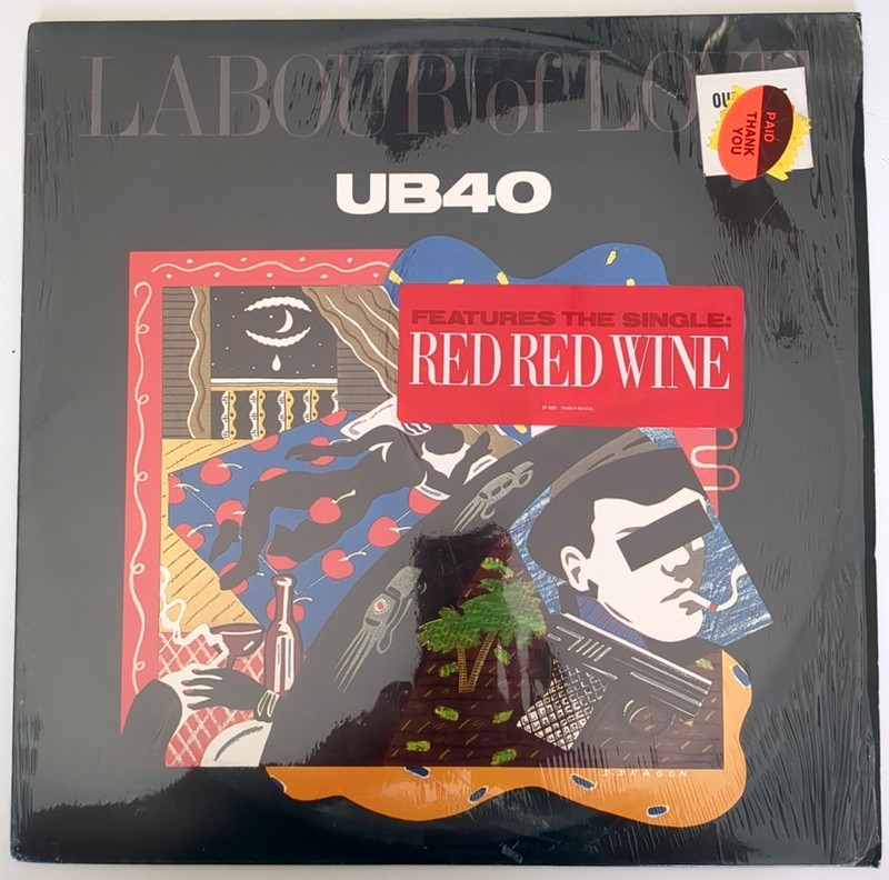 UB40: Labour Of Love 1983 A&M(SP-4980) LP Vinyl *Shrink W/Hype-Play Tested*