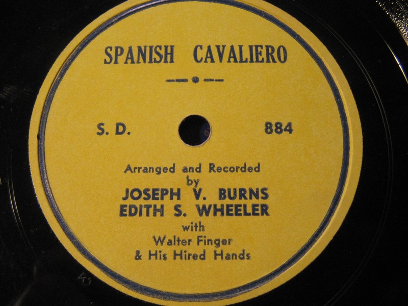 Walter Finger Calls His Hired Hands BURNS Wheeler SQUARE DANCE Spanish Cavaliero gallery