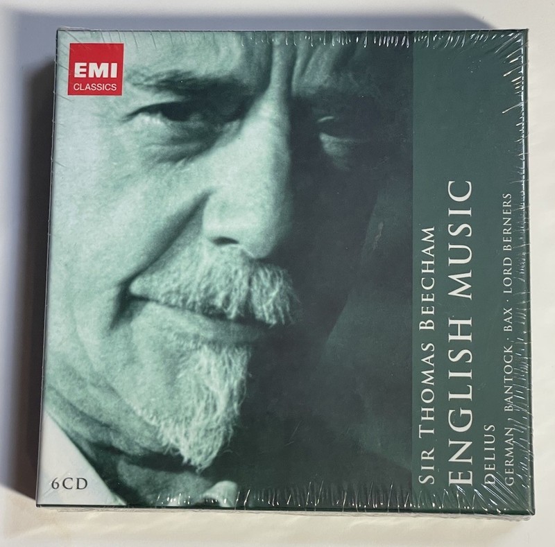 English Collection 6 Cd SEALED Sir Thomas Beecham Delius German Bantock Bax