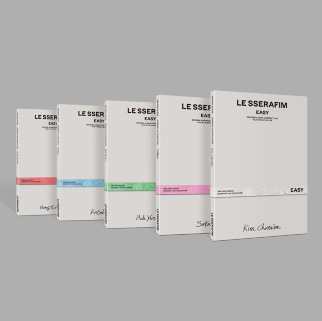 LE SSERAFIM 3rd Mini Album ‘EASY’ (COMPACT Ver.) (CD) Album