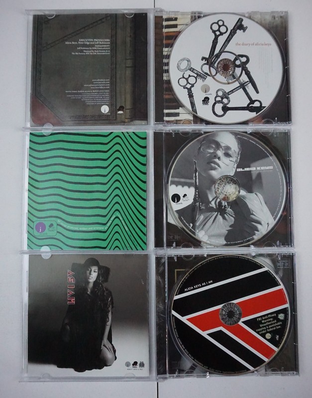 Alicia Keys CD Lot (3) ~ As I Am ~ Songs in A Minor ~ The Diary of Alicia Keys gallery