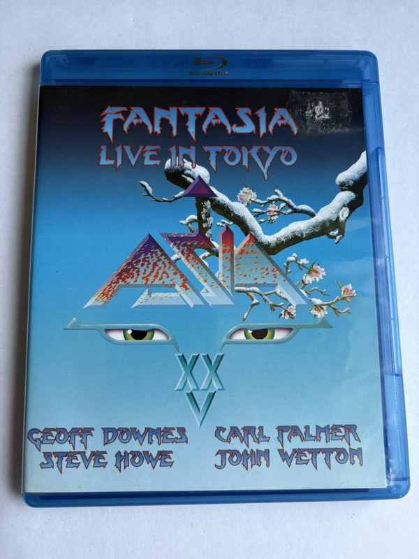 Asia Fantasia Live In Tokyo Blu-ray with Booklet – Unspecified Region