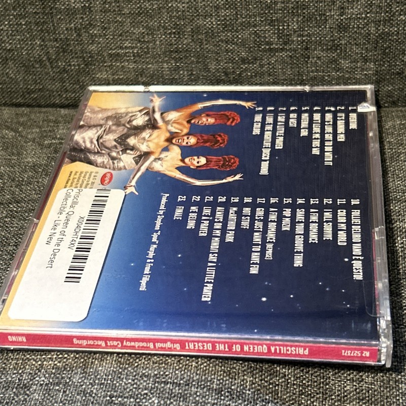 Priscilla: Queen Of The Desert The Musical Original Cast Recording CD Rhino Rare gallery