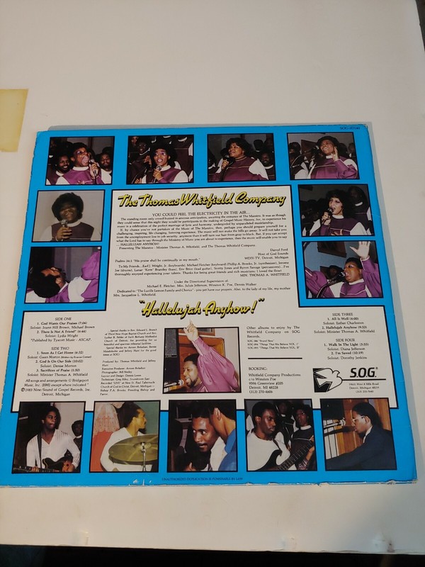 Hallelujah Anyhow! Black Gospel LP gallery