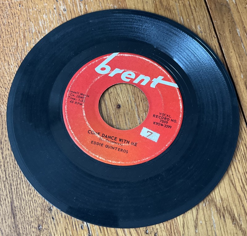 Vivian/come dance with me Eddie Quinteros 45