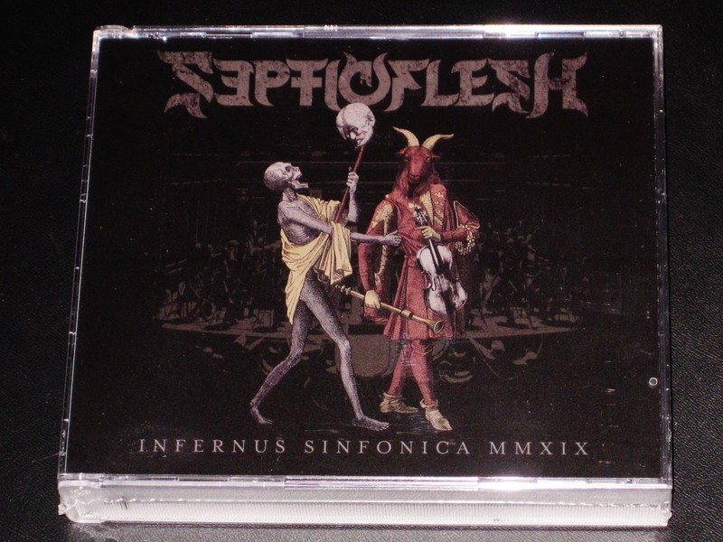 Septicflesh: Infernus Sinfonica MMXIX – Limited Edition 2 CD + Blu-Ray 2020 NEW