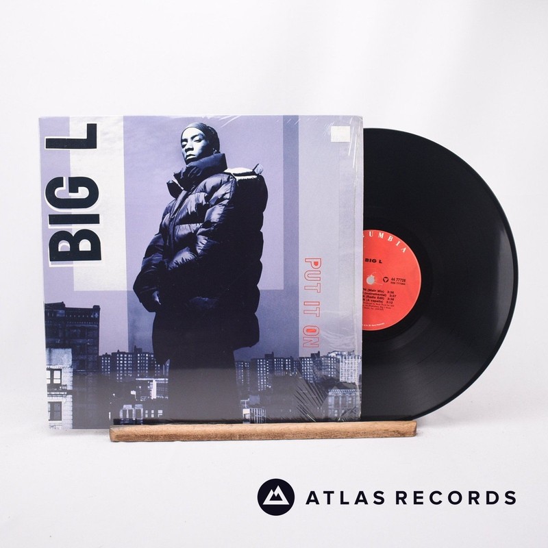 Big L Put It On Us 12" Single Vinyl Record 1995 44 77728 Columbia - EX/EX gallery