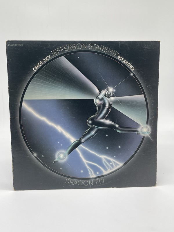 JEFFERSON STARSHIP DRAGON FLY 12″ LP VG+ VINYL RECORD GRUNT 1974