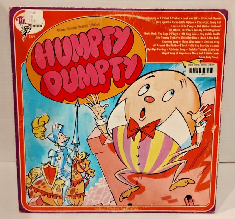 Tinkerbell Records «Humpty Dumpty» LP Record 3304