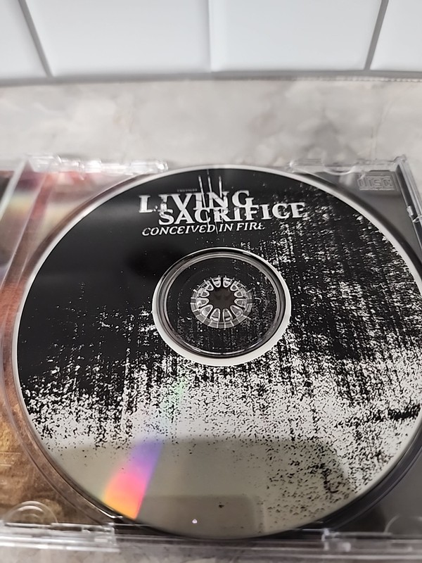 Living Sacrifice - Conceived In Fire- Cd- 2002 Metalcore gallery
