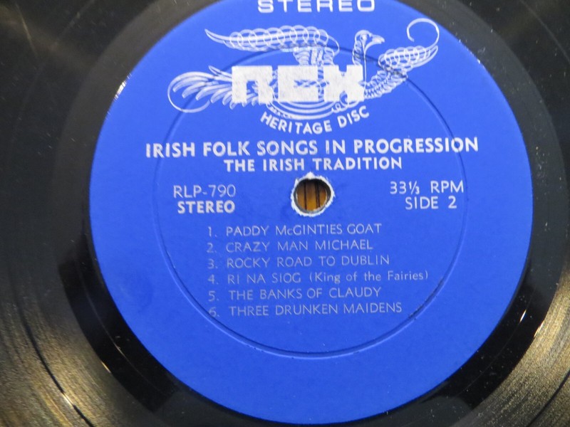 Irish Tradition – Sing & Play Irish Folk Songs - 1973 LP VG RECORD ONLY-NO COVER gallery
