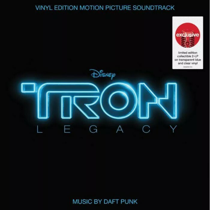 Daft Punk Tron Legacy Vinyl Soundtrack Exclusive Blue/Clear Record 2LP gallery
