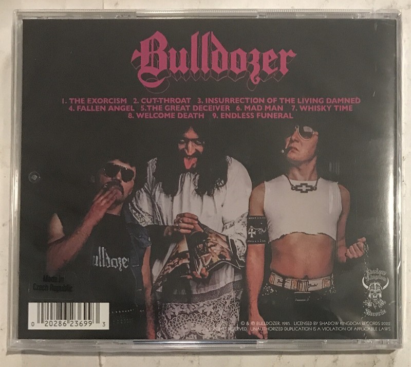 Bulldozer - The Day Of Wrath CD 2022 Shadow Kingdom – SKR184CD [Sealed] gallery