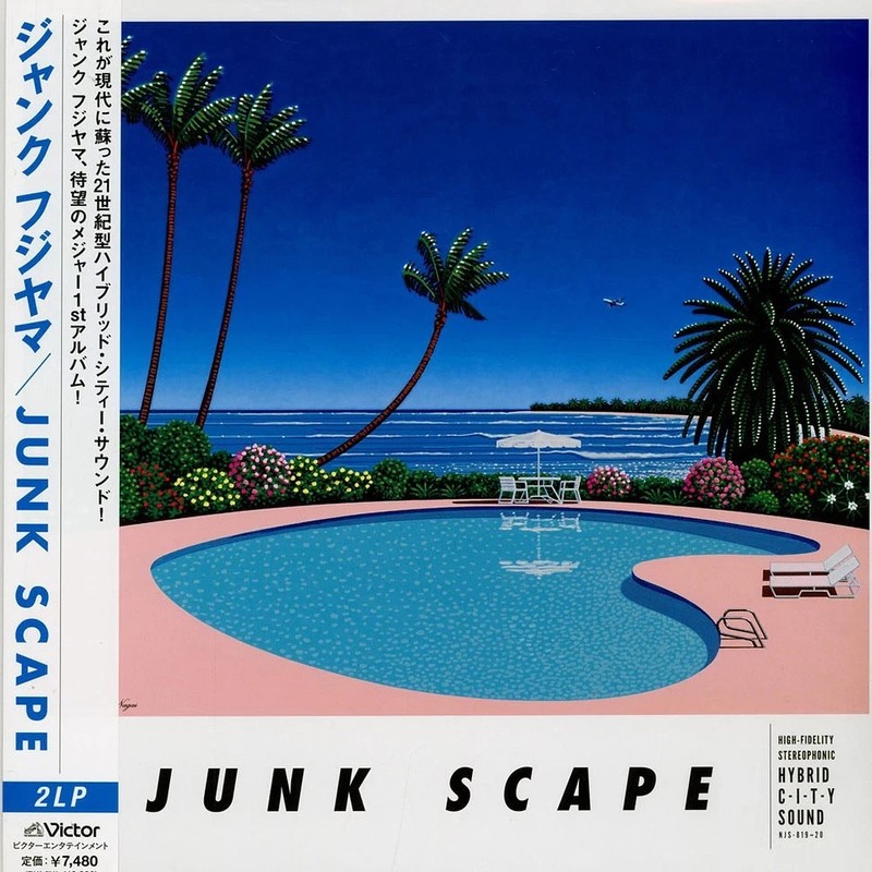 Junk Fujiyama – Junk Scape (2×LP, Japanese City Pop) – New / Factory Sealed