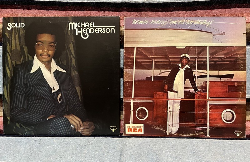 Michael Henderson «Solid» & Norman Connors «You Are My Starship» LP Vinyl Record