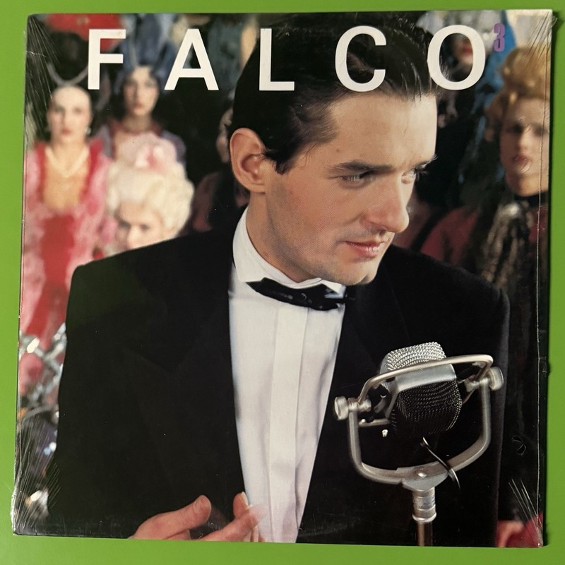 Falco ‎– Falco 3 LP Sealed RCA Club Vinyl Electronic Rock Pop 80s Synth A&M New