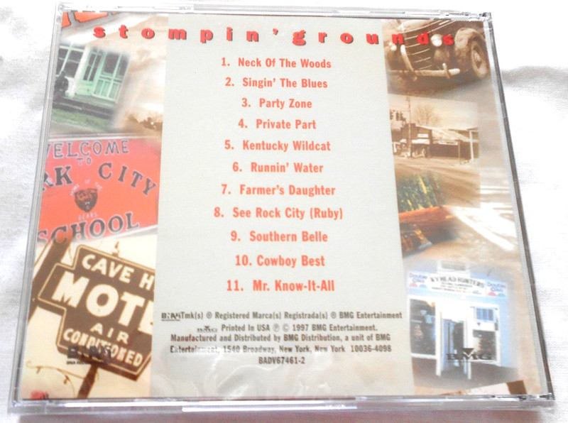 Stompin' Grounds by The Kentucky Headhunters; Advance Copy (1997) gallery