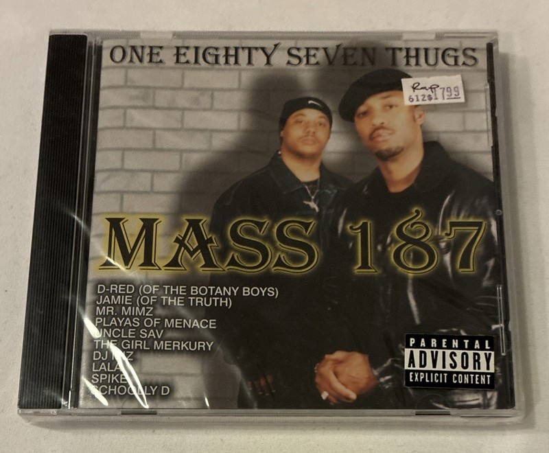 MASS 187 One Eighty Seven Thugs CD Knock Solid 2000 Hip Hop GANGSTA Sealed
