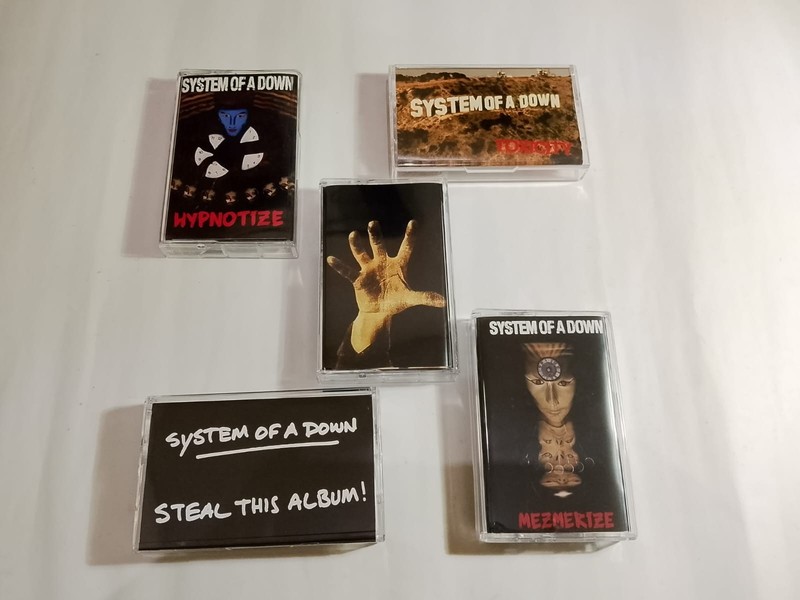 System of a down cassette tapes