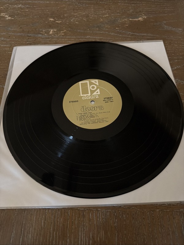 The Doors S/T 1968 Gold Label Elektra EKS-74007 Ray Hagerty Cut VG+ Vinyl LP gallery