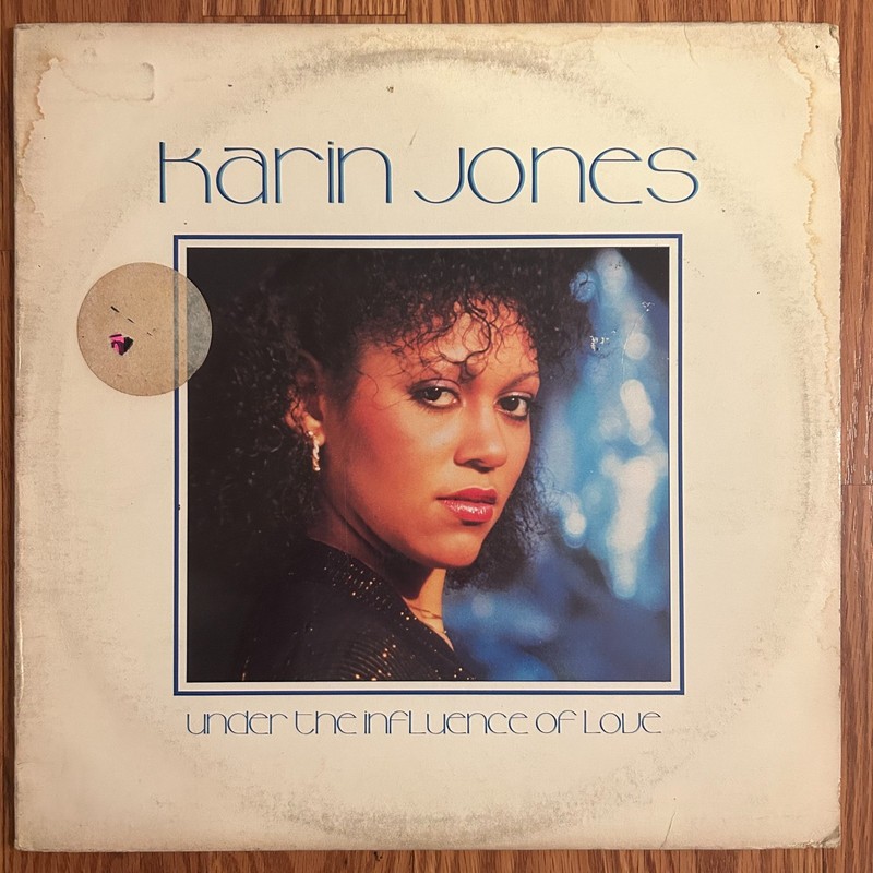 KARIN JONES Under The Influence Of Love LP on Handshake 1982 boogie