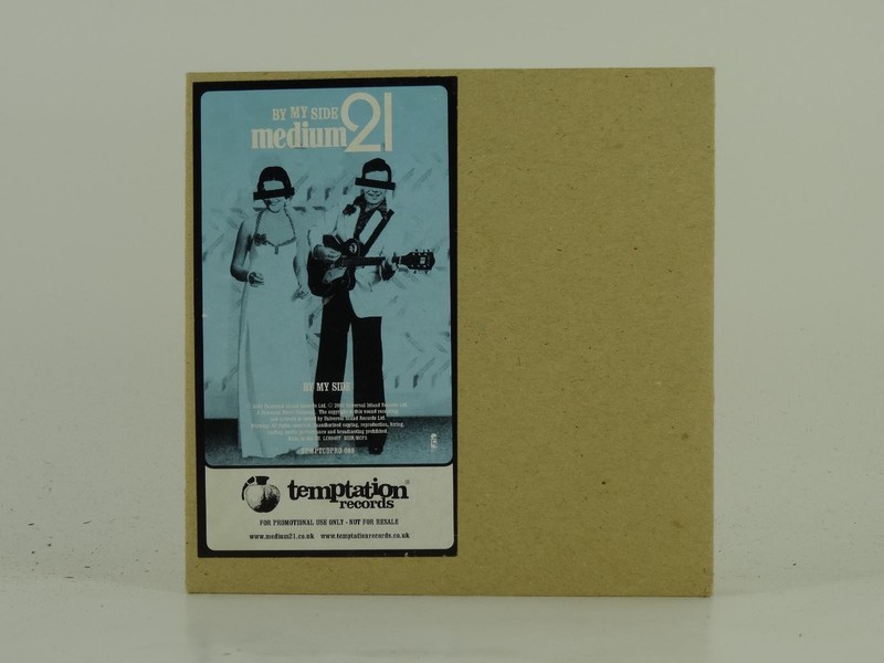 MEDIUM 21 BE MY SIDE (D37) 1 Track Promo CD Single including Card Sleeve TEMPTAT