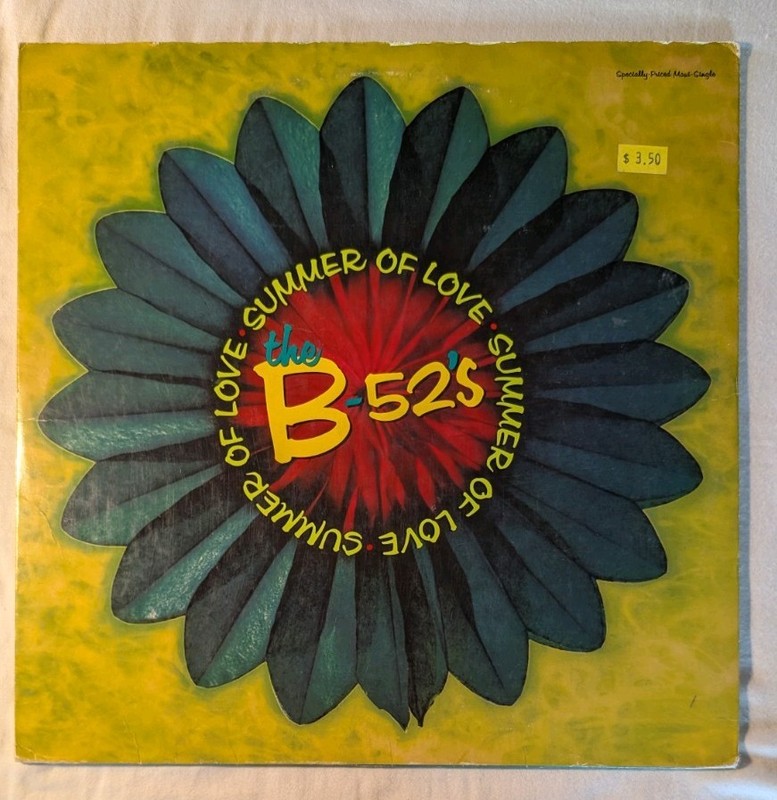 The B-52’s – Summer of Love [New 12″ Vinyl] Colored Vinyl VG+