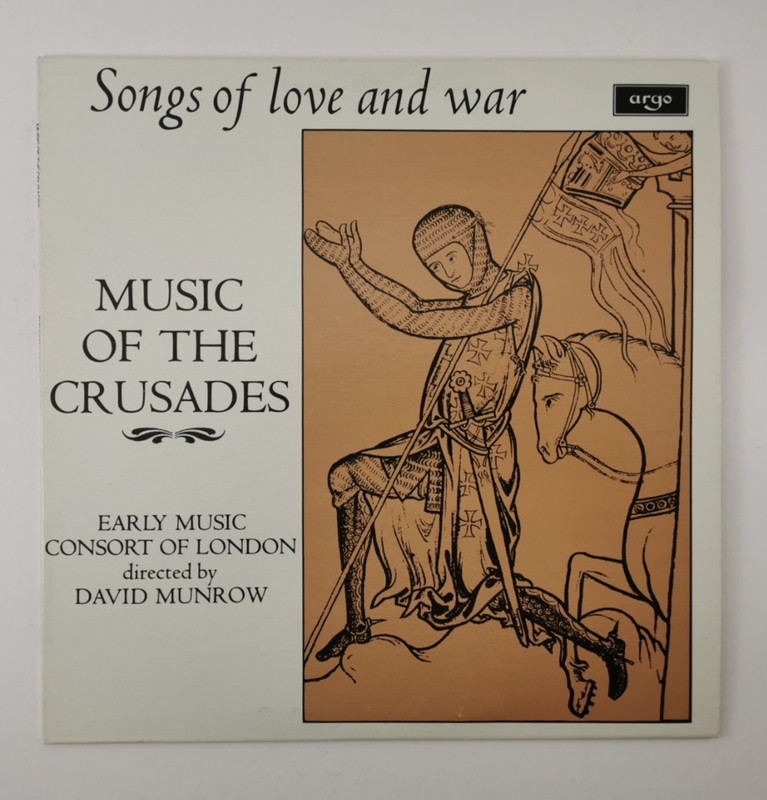 Songs of Love and War Music of The Crusades David Munrow LP Record Excellent