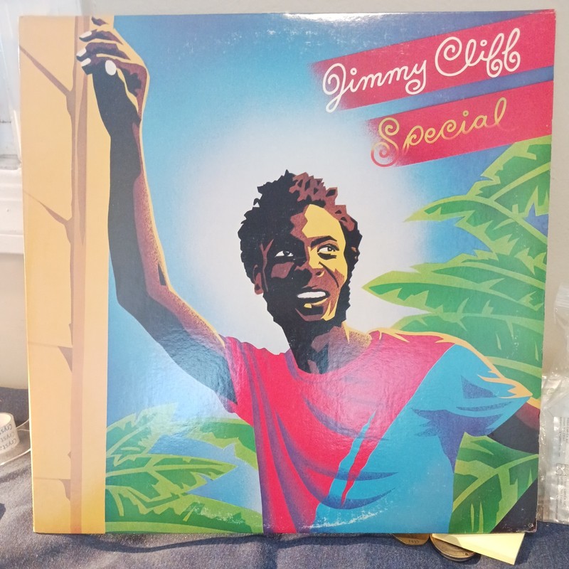 Jimmy Cliff – Special 1982 First Press -for promo only stamp with bio and pics