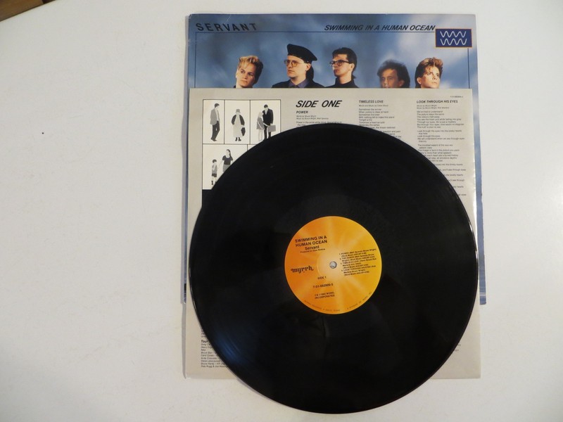 Servant –Swimming In A Human Ocean-LP 1985 Myrrh -New Wave, Synth-Pop, Christian gallery