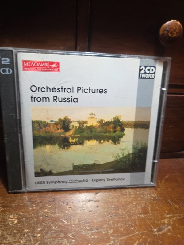 Orchestral Pictures from Russia by Evgeny Svetlanov (CD, 2 discs) **Good**