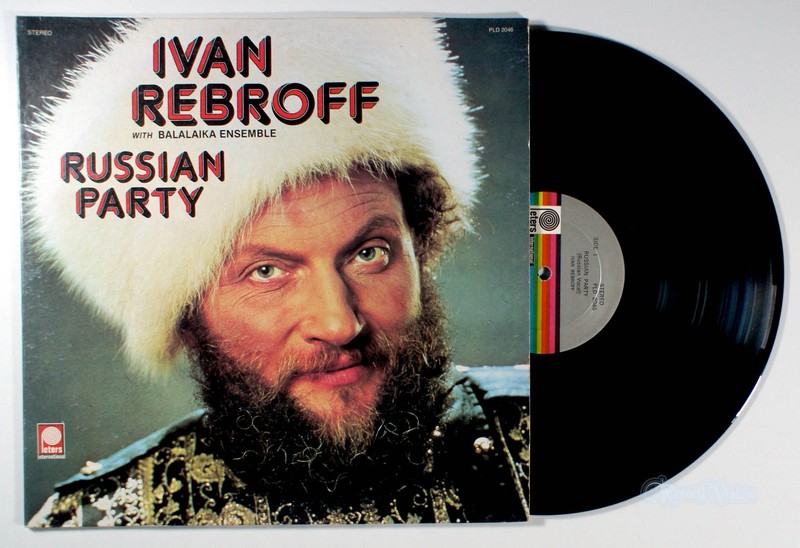 Ivan Rebroff – Russian Party (1970) Vinyl LP • Lara’s Theme, Balalaika Ensemble