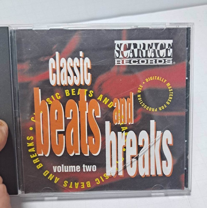 Scarface Records - Classic Beats and Breaks Volume 2 CD 1995 Hip Hop Scarface