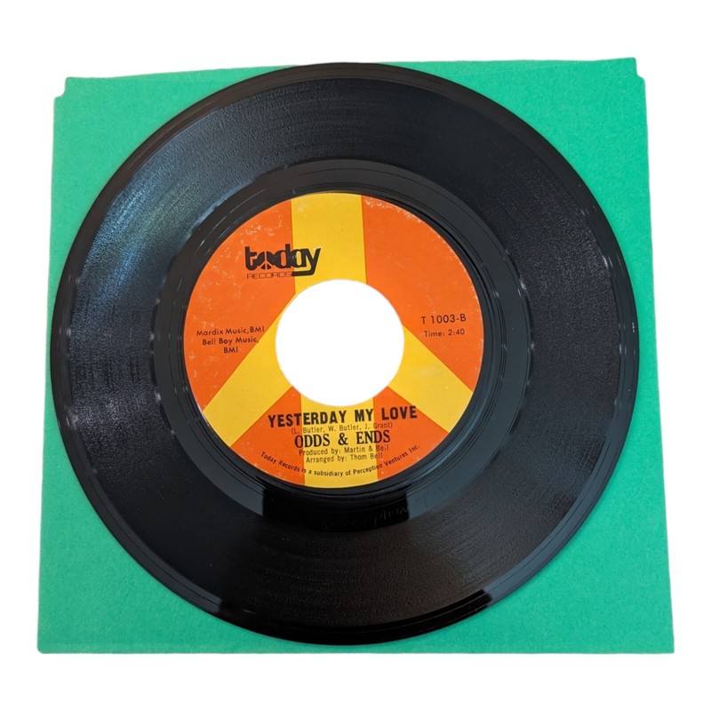 ODDS & ENDS YESTERDAY MY LOVE 45 MAGIC NORTHERN SOUL FLOORFILLER T 1003