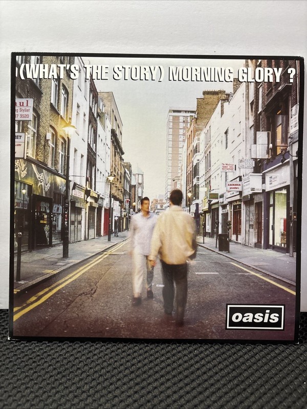 OASIS What’s the Story Morning Glory Vinyl 2 LP Pre-owned 2014 Reissue NM/ EX