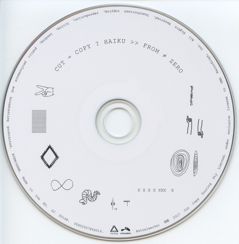 "Haiku from Zero" by Cut Copy pre-owned (CD, 2017) gallery