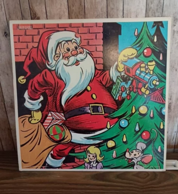 'Twas the Night Before Christmas LP 73 Tinkerbell Records George Peed Mistletoe