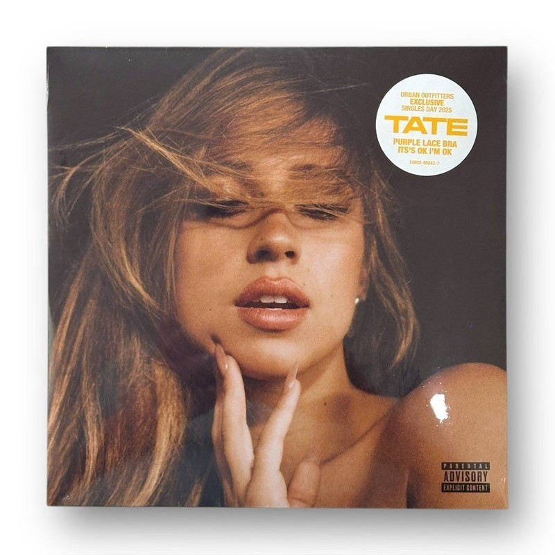Tate McRae Purple Lace Bra It’s OK I’m OK UO Exclusive Singles Day 7" Vinyl NEW