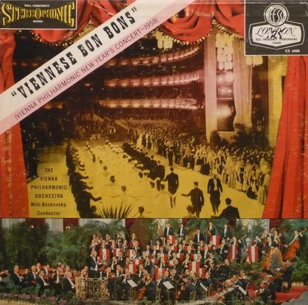 Johann Strauss Jr., Willi Boskovsky, Wiener Philharmoniker, Viennese Bon-Bons, (