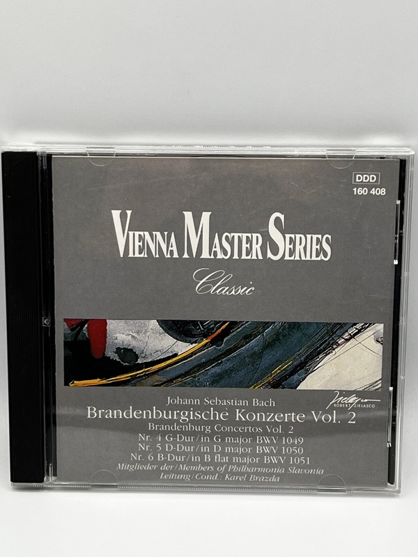 Vienna Master Series PMG CD 160 408 - Brandenburg Concertos Vol 2 "Like New"