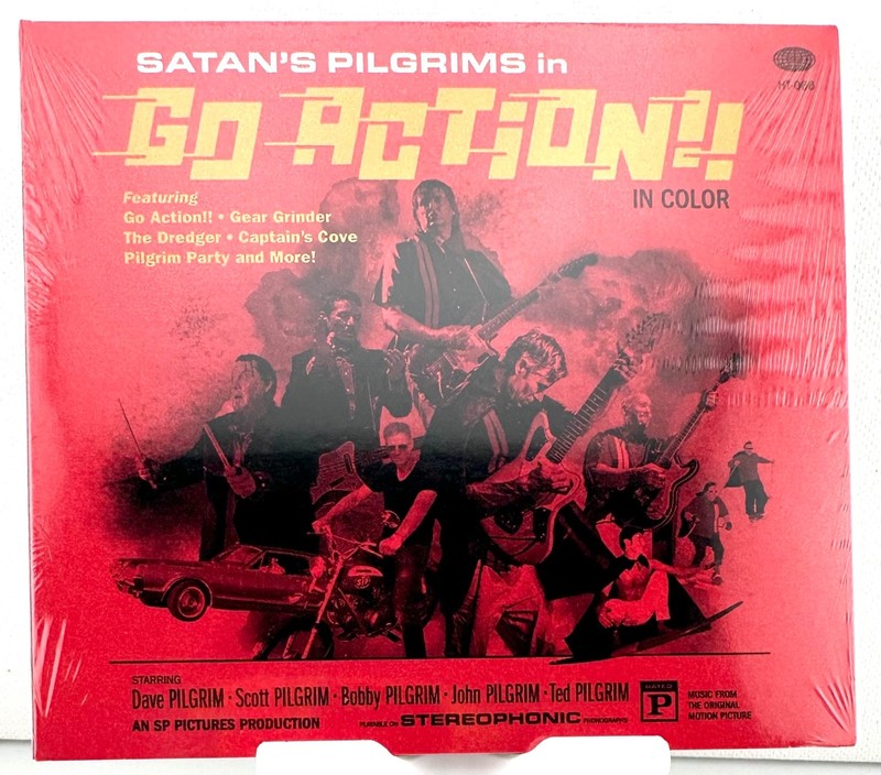 Satan’s Pilgrims – Go Action (CD, 2022, Hi-Tide Recordings) NEW, Surf
