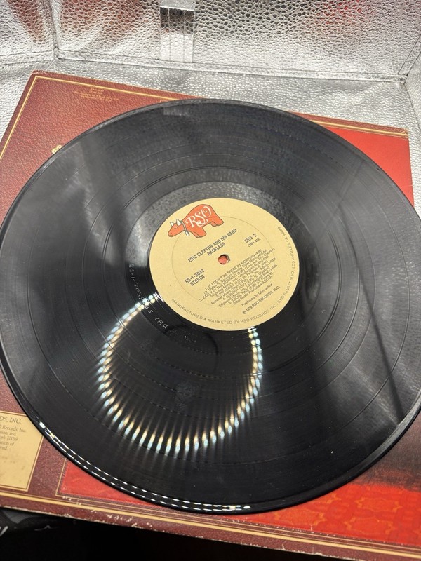 - eric clapton backless vinyl Record album LP gallery