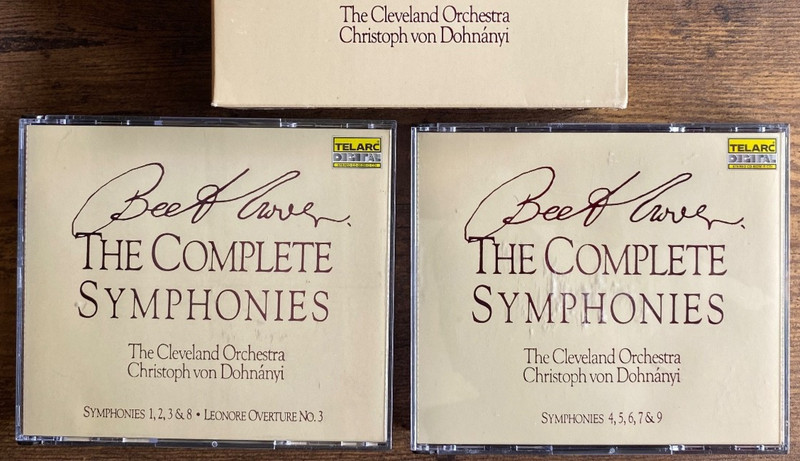 CHRISTOPH VON DOHNANYI - Beethoven Complete Symphonies BOX SET CD excellent gallery