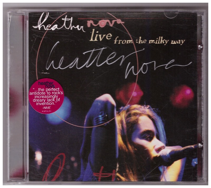 Live From The Milky Way 1995 CD Melkeweg, Amsterdam Cover Signed by Heather Nova