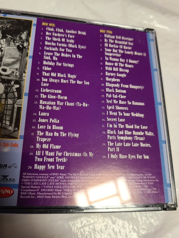 THE SPIKES JONES ANTHOLOGY Soundtrack 2-CD, Spike Jones, Rhino, R2 71574 gallery