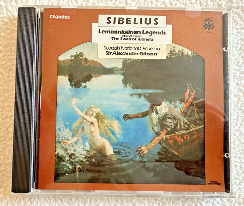 Sibelius, Lemminkainen Legends 1985 Gibson/Scottish National Orch-Chandos