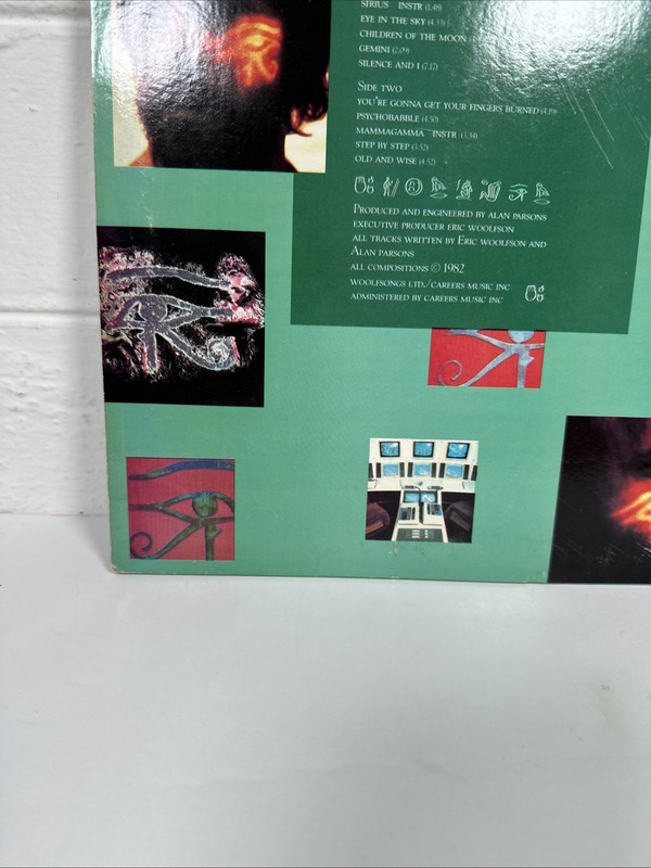 Alan Parsons Project ~ Eye in the Sky (1982) Vinyl LP Record AL 9599 Very Nice gallery