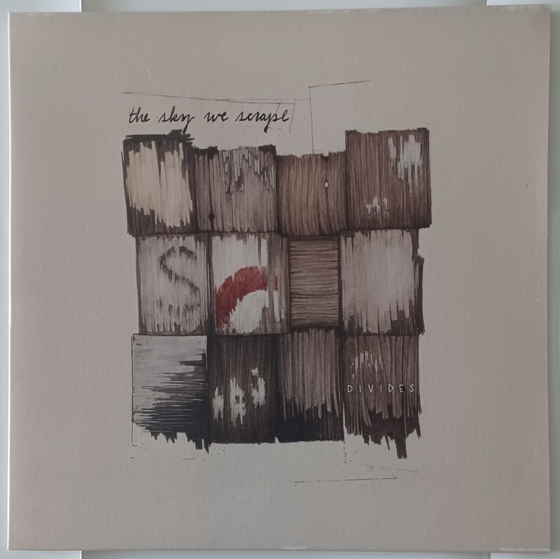 THE SKY WE SCRAPE Divides; 2013 Record, Opaqe Vinyl